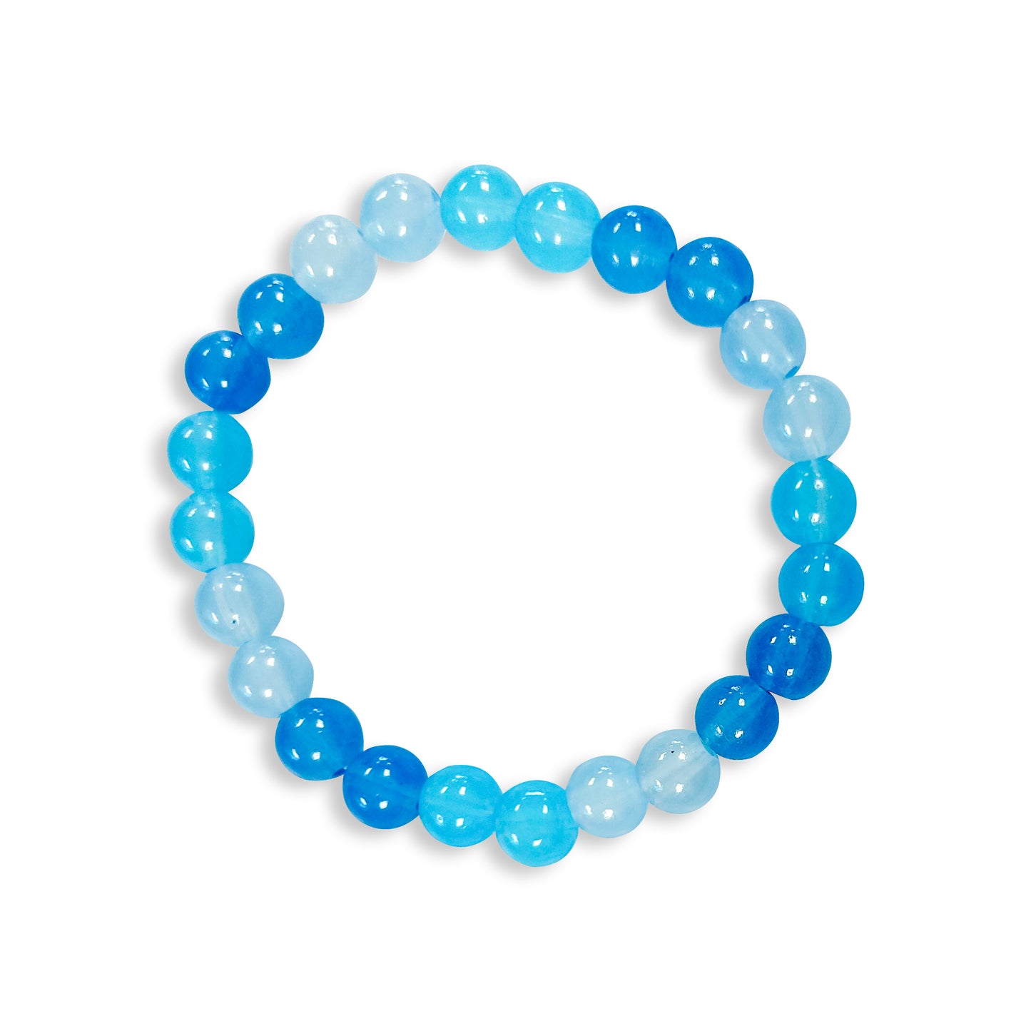 Tranquility Glass Bead Bracelet