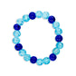 Capri Blue Glass Bead Bracelet