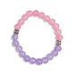 Pastel Glass Bead Bracelet