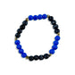 Royal Blue Glass Bead Bracelet