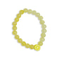 Lemon Glass Bead Bracelet